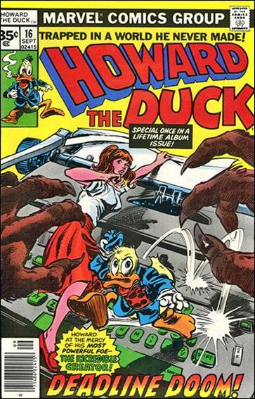 Howard the Duck (1976) issue 16-B 35 Cent Price Cover