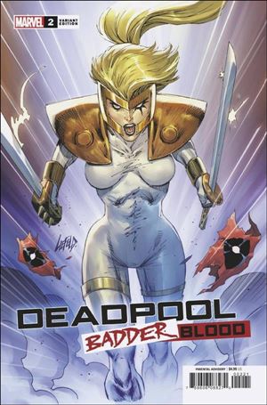 Deadpool: Badder Blood issue 2-B Rob Liefeld Shatterstorm Cover 