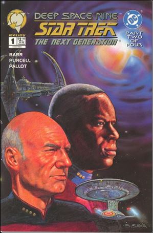 Star Trek: Deep Space Nine/Star Trek: The Next Generation Cover Image 1