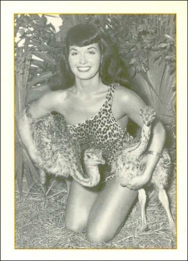 Bunny Yeager's Bettie Page (Base Set) card 36