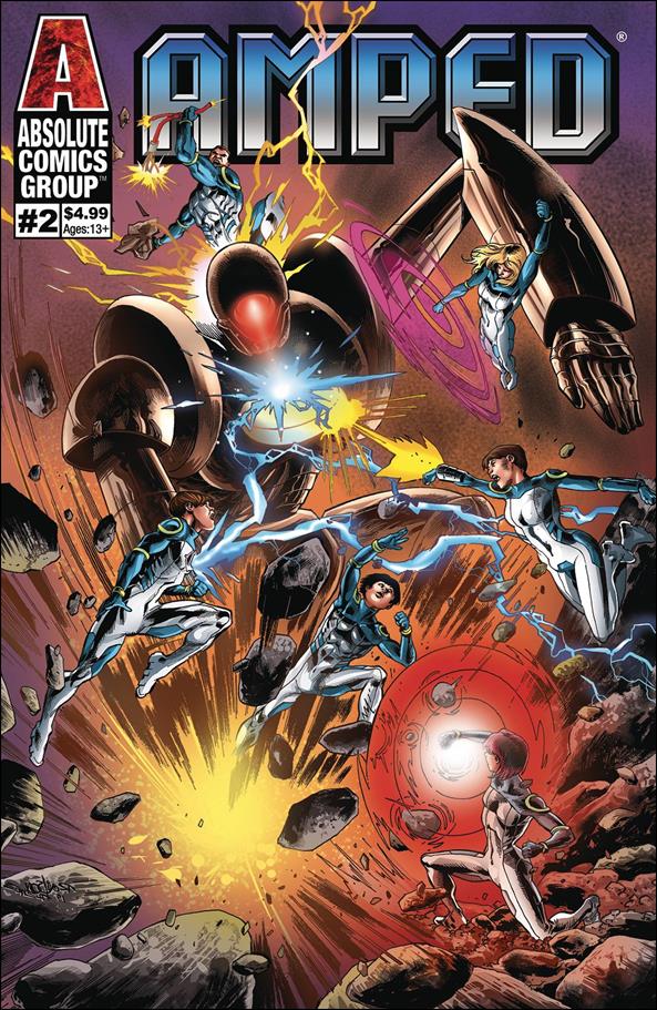 Amped issue 2 Ronilson Freire Cover