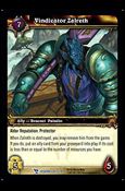 World of Warcraft: March of the Legion (Base Set) card 226 Vindicator Zalreth
