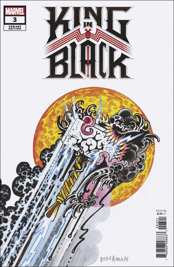 King in Black issue 3-C Ian Bederman Tattoo Cover