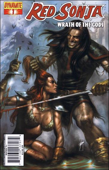 Red Sonja: Wrath of the Gods issue 1 Standard Cover