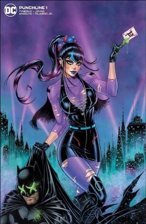 Punchline (2021) issue 1-PA Dawn McTeigue Comics Elite Spotlight Minimal Cover
