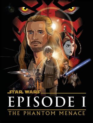 Star Wars: The Phantom Menace Graphic Novel Adaptation Cover Image 1