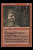 Magic the Gathering: Fallen Empires (Base Set) card 53-C Dwarven Soldier