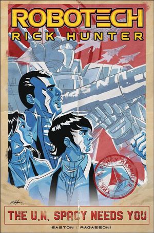 Robotech: Rick Hunter issue 3-B Colm Griffin Cover