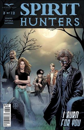 Spirit Hunters issue 3-D Renato Rei Cover