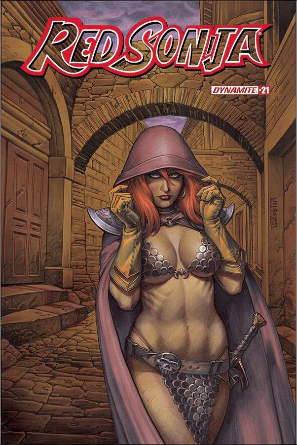 Red Sonja (2019) issue 21-B Joseph Michael Linsner Cover