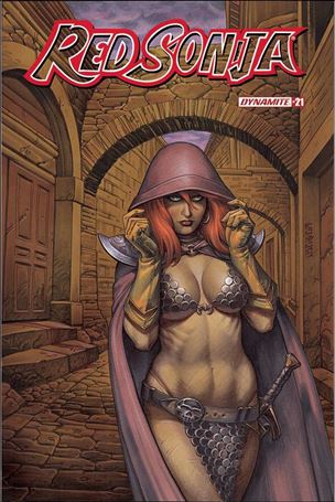 Red Sonja (2019) issue 21-B Joseph Michael Linsner Cover