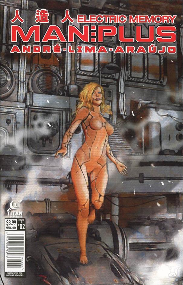 Man Plus issue 2-B Marco Turini Subscription Cover