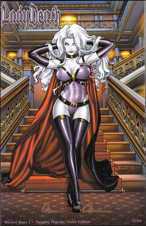 Lady Death (1997) issue 1-P Naughty Majestic Edition 1/69