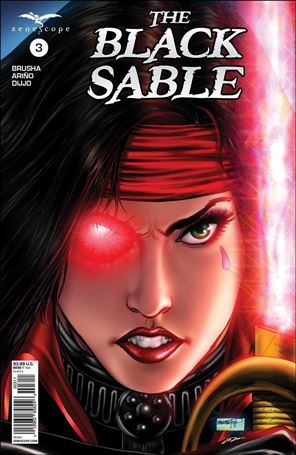 Black Sable issue 3 Sheldon Goh Cover