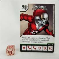 DC Comics Dice Masters Justice League  card 85 Deadman - Possessive Talents