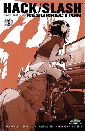 Hack/Slash: Resurrection issue 1-F Memory Lane Comics Cover