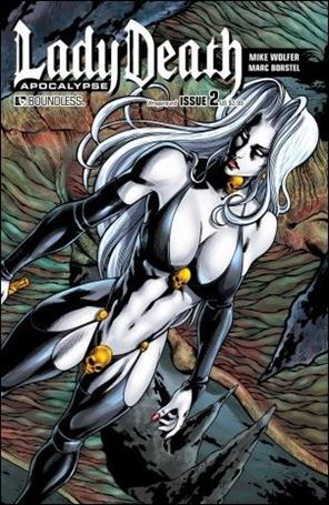 Lady Death: Apocalypse issue 2-B Wraparound Cover
