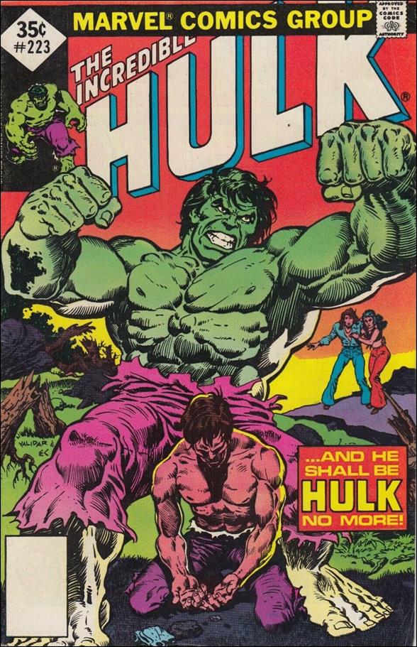 Incredible Hulk (1968) issue 223-B Whitman Cover