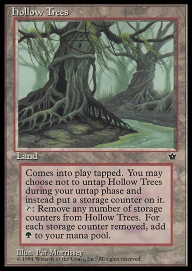 Magic the Gathering: Fallen Empires (Base Set) card 97 Hollow Trees