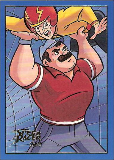 Speed Racer (Gold Foil Subset) card 37 Pops Racer