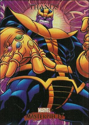 2007 Marvel Masterpieces (Parallel Foil Base Set) card 84 Thanos