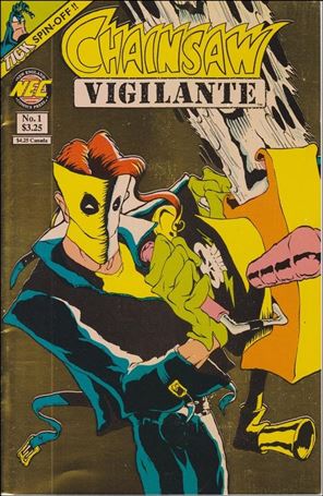 Chainsaw Vigilante issue 1-B Gold Foil Cover