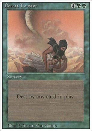 Magic the Gathering: Revised (Base Set) card 192 Desert Twister