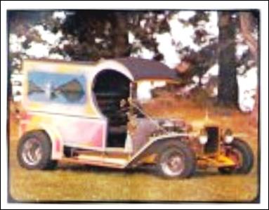 New Zealand Rod and Custom Cars (Base Set) card 6 C/Cab Delivery