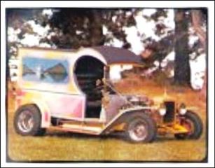 New Zealand Rod and Custom Cars (Base Set) card 6 C/Cab Delivery