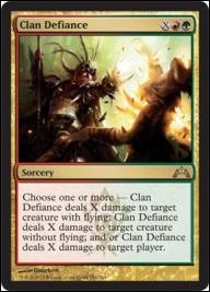 Magic the Gathering: Gatecrash (Base Set) card 151 Clan Defiance