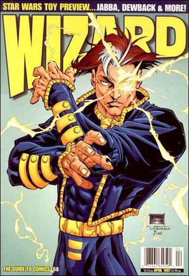 Wizard: The Guide to Comics issue 68-B Roger Cruz X-Man Cover