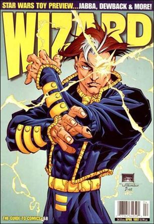 Wizard: The Guide to Comics issue 68-B Roger Cruz X-Man Cover