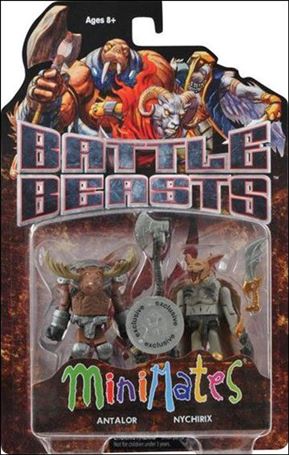 Battle Beasts Minimates (Toys R Us) Cover Image 1