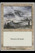Magic the Gathering: 6th Edition (Base Set) card 4 Armageddon