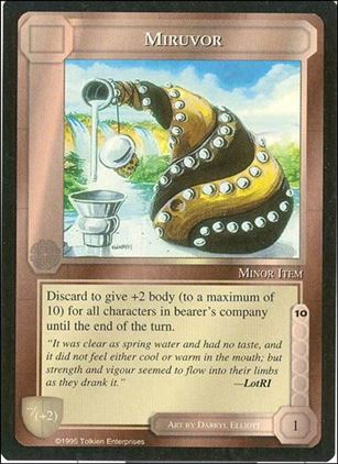 Middle-Earth: The Wizards (Base Set) card 287 Miruvor