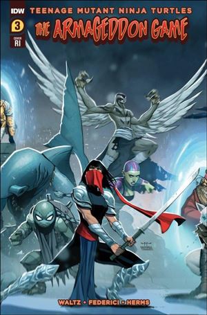 Teenage Mutant Ninja Turtles: The Armageddon Game (9/2022) issue 3-E Pasquale Qualano 1:10 Cover