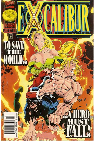Excalibur (1988) issue 110-B Newsstand Edition / Price Variant