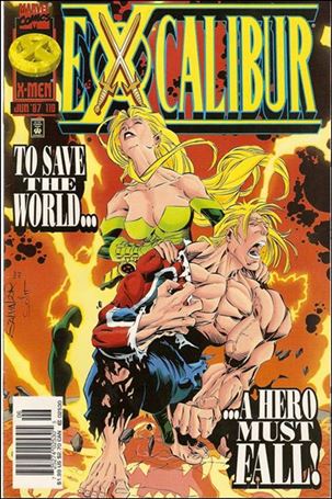 Excalibur (1988) issue 110-B Newsstand Edition / Price Variant