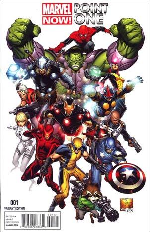 Marvel NOW! Point One issue 1-B Joe Quesada 1:50 Cover