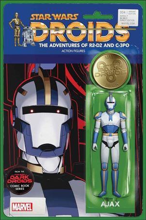 Star Wars: Dark Droids issue 4-B John Tyler Christopher Action Figure Cover