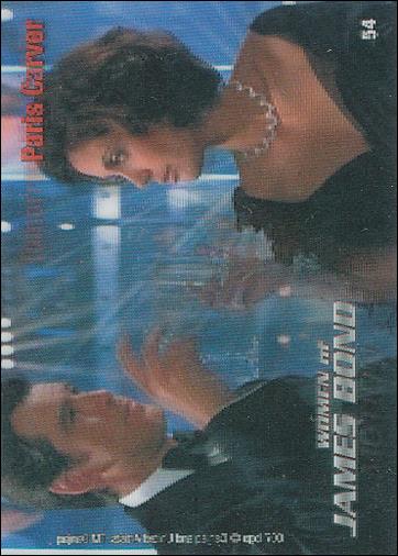 Women of James Bond in Motion (Base Set) card 54 Tomorrow Never Dies - Paris Carver