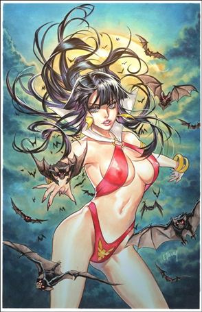 Vampirella (2025) issue 2-ZK Retailer Exclusive Elmer Santos Virgin Cover
