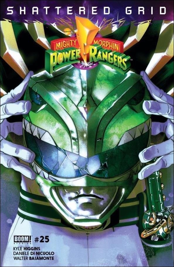 Mighty Morphin Power Rangers issue 25-F Goni Montes "Green Ranger" Cover
