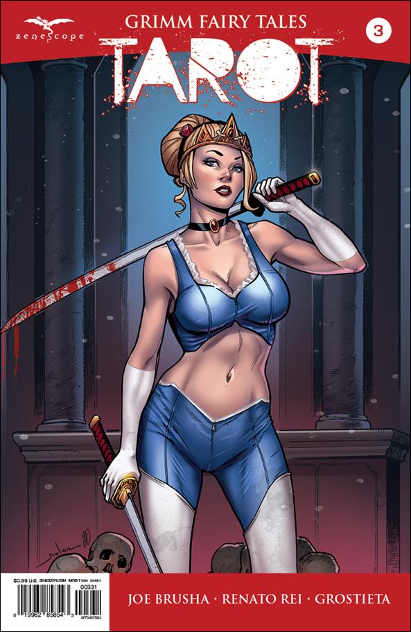 Grimm Fairy Tales: Tarot issue 3-C Andrea Meloni Cover