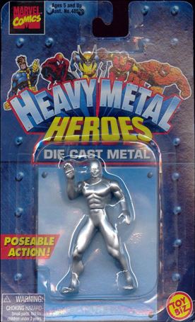 Heavy Metal Heroes figure 21 Silver Surfer
