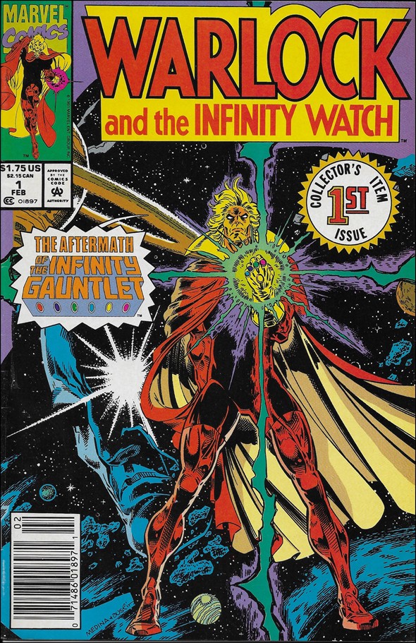 Warlock and the Infinity Watch issue 1-B Newsstand Edition