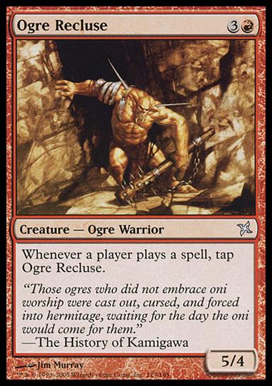 Magic the Gathering: Betrayers of Kamigawa (Base Set) card 113 Ogre Recluse
