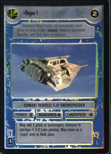 Star Wars: Reflections: A Collector's Bounty (Base Set) card 111 Rogue 1
