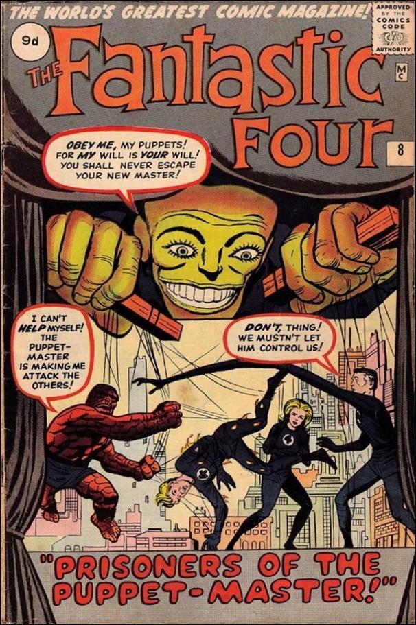 Fantastic Four (1961) issue 8-B UK Price Cover