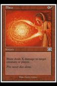 Magic the Gathering: 6th Edition (Base Set) card 168 Blaze